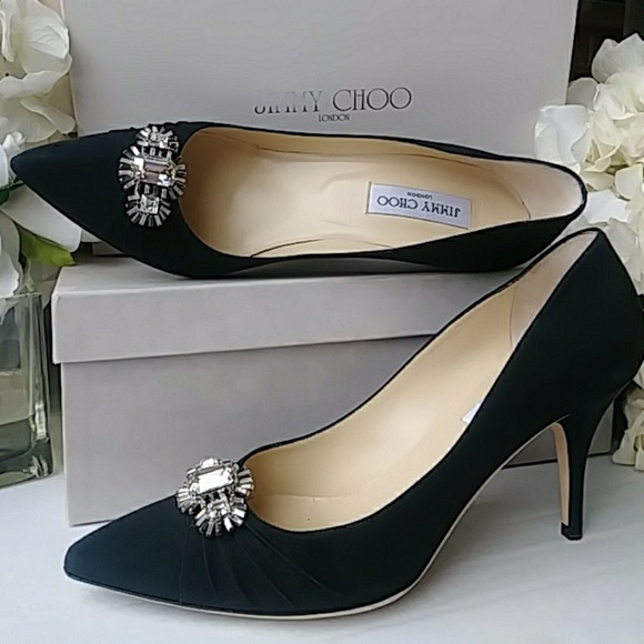 Jimmy Choo Shoes - Jimmy Choo Stunning Black Pumps